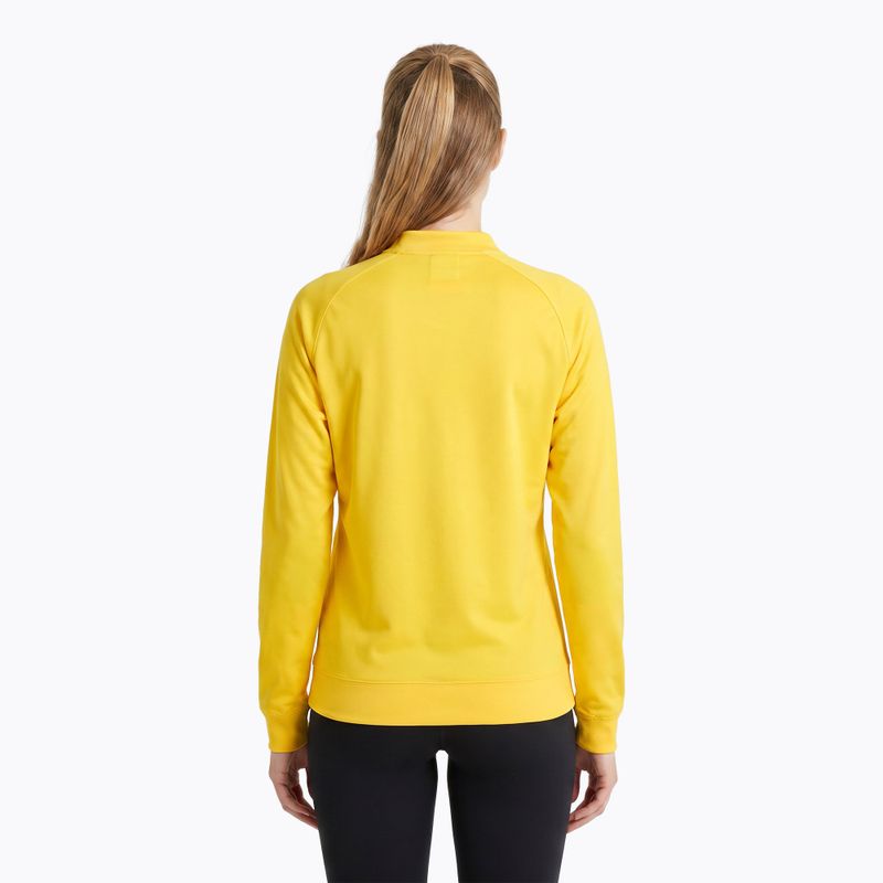 Bluză de alergare pentru femei Joma Record III Full Zip yellow 3