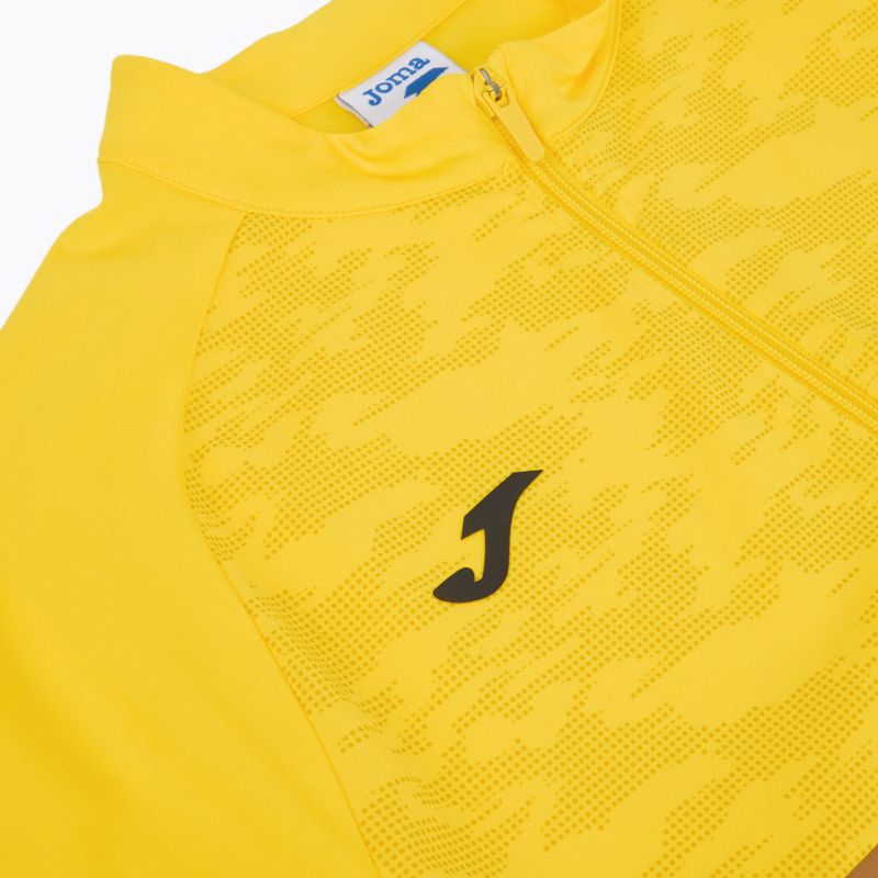 Bluză de alergare pentru femei Joma Record III Full Zip yellow 3