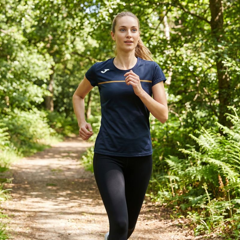 Tricou de alergare pentru femei Joma Record III black 9
