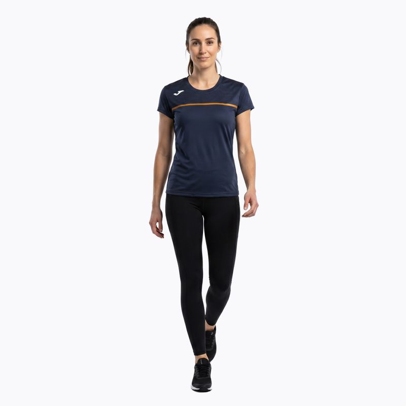 Tricou de alergare pentru femei Joma Record III navy 2