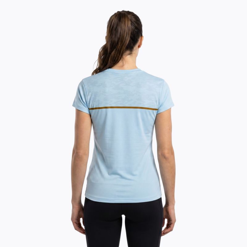 Tricou de alergare pentru femei Joma Record III light blue 2