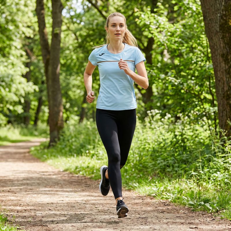 Tricou de alergare pentru femei Joma Record III light blue 9