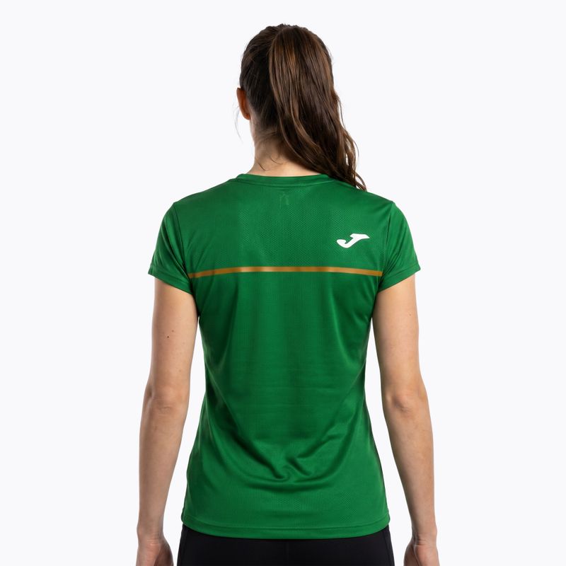 Tricou de alergare pentru femei Joma Record III green 2