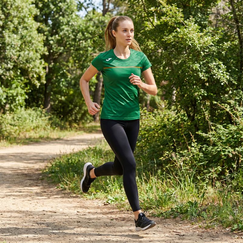 Tricou de alergare pentru femei Joma Record III green 8