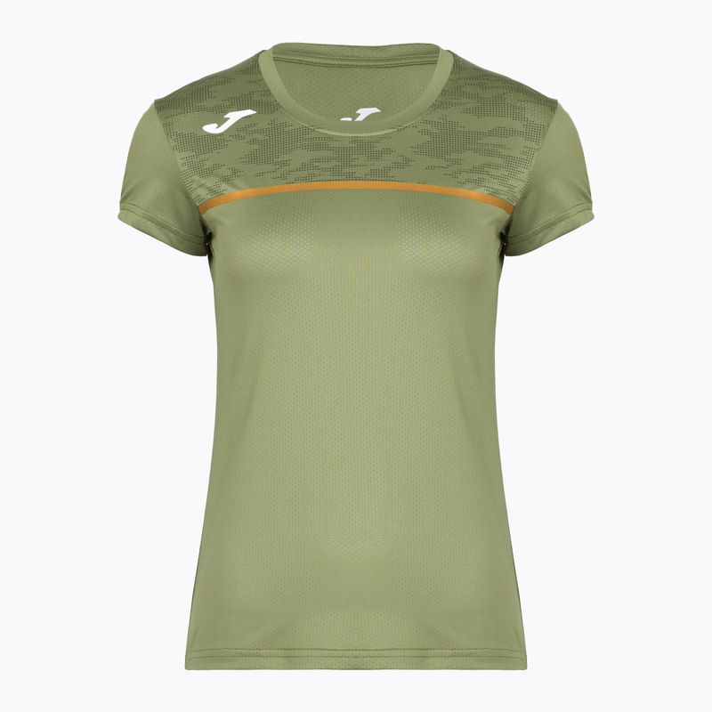Tricou de alergare pentru femei Joma Record III khaki 5