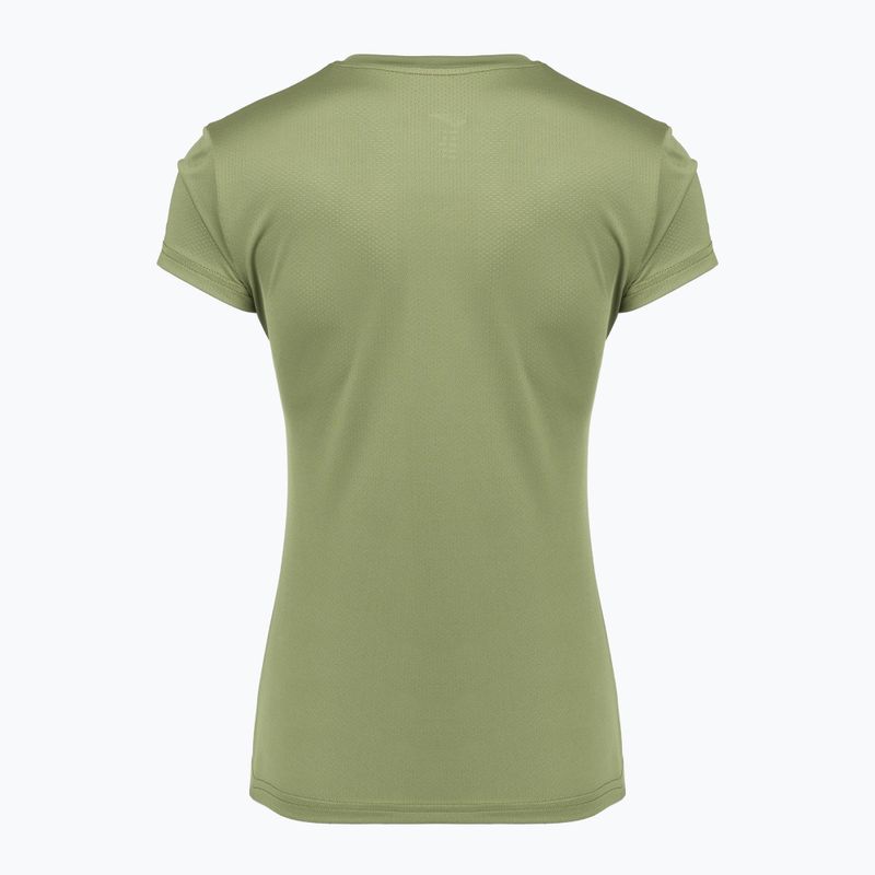 Tricou de alergare pentru femei Joma Record III khaki 6