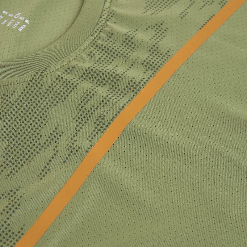Tricou de alergare pentru femei Joma Record III khaki 7
