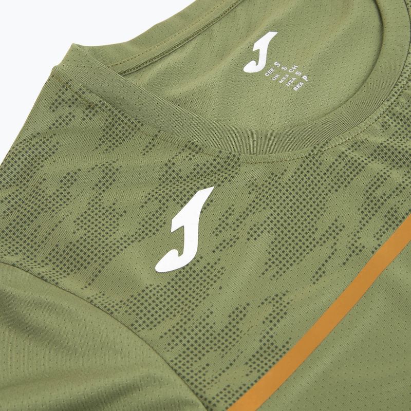 Tricou de alergare pentru femei Joma Record III khaki 8