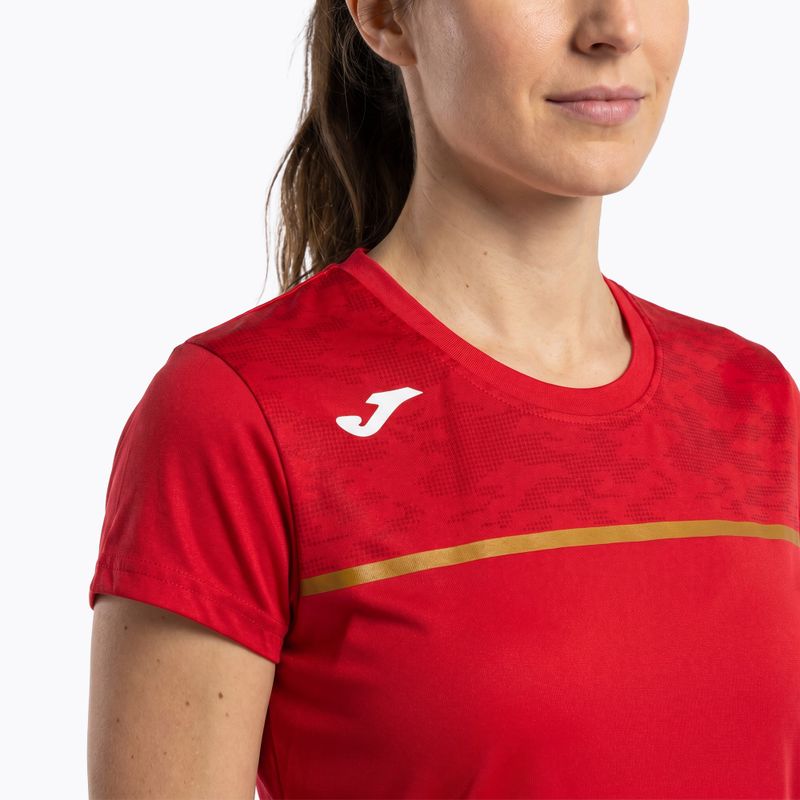Tricou de alergare pentru femei Joma Record III red 4