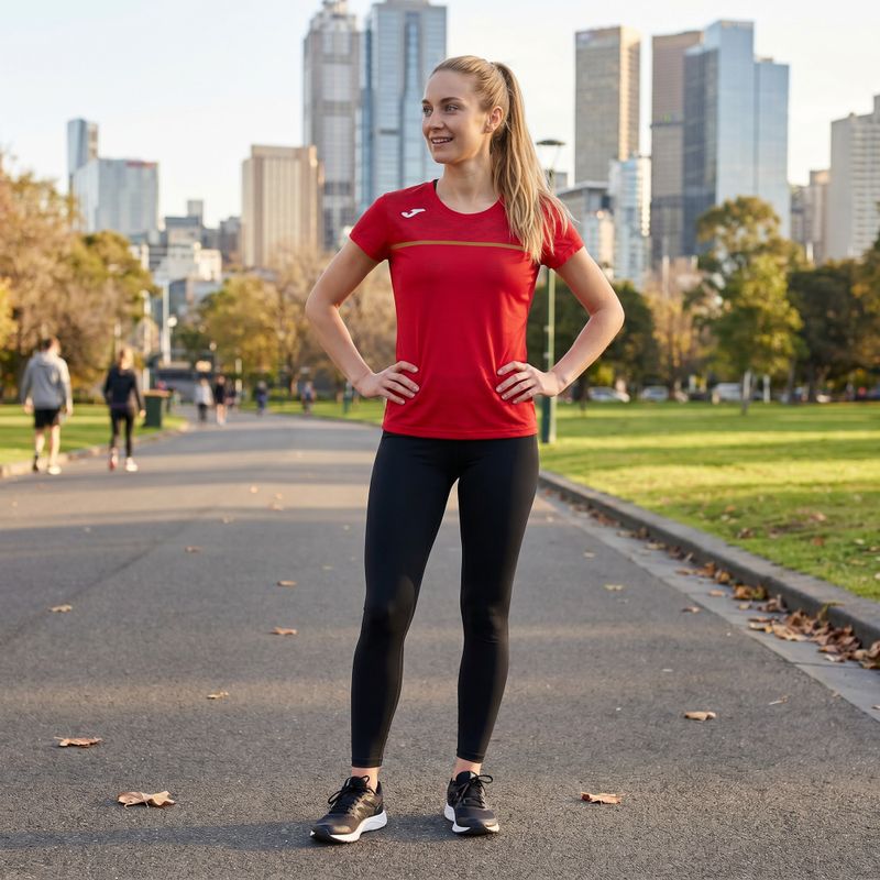 Tricou de alergare pentru femei Joma Record III red 6