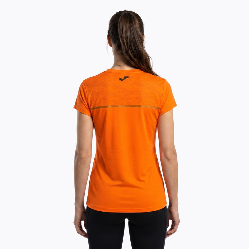 Tricou de alergare pentru femei Joma Record III orange 2