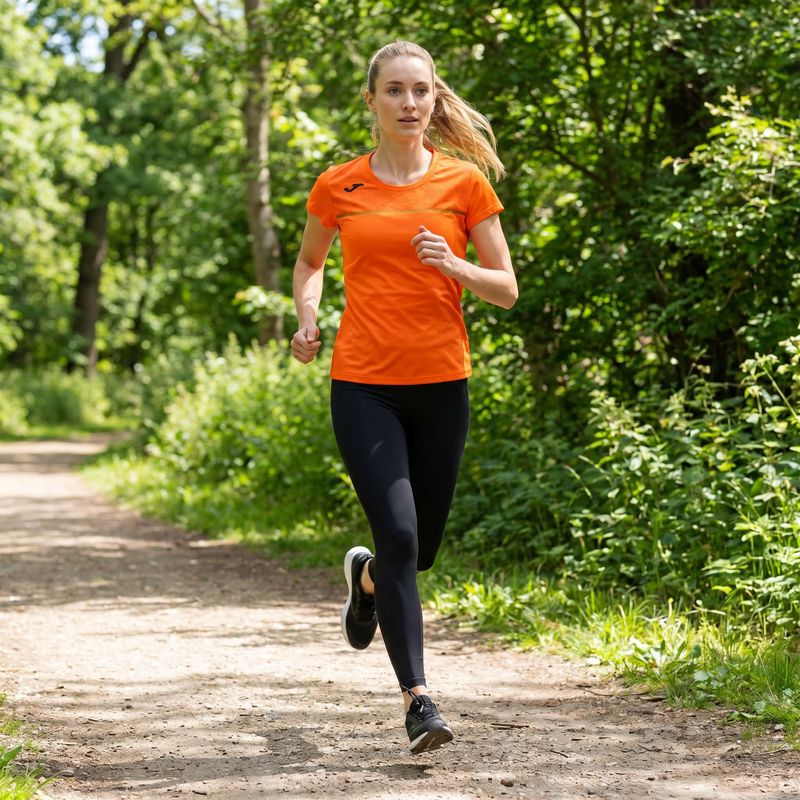 Tricou de alergare pentru femei Joma Record III orange 6