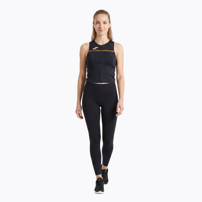 Tricou de alergare pentru femei Joma Record III Top black 2