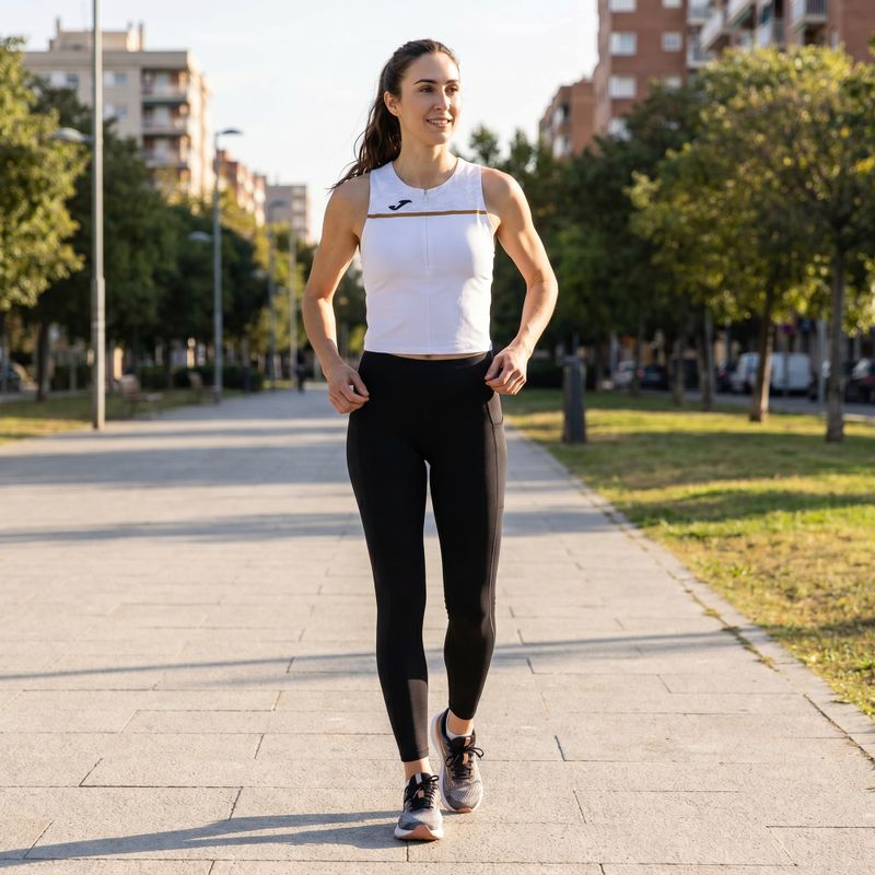 Tricou de alergare pentru femei Joma Record III Top white 6