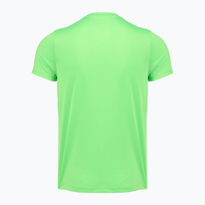 Tricou de alergare pentru bărbați Joma Record III fluor green 2