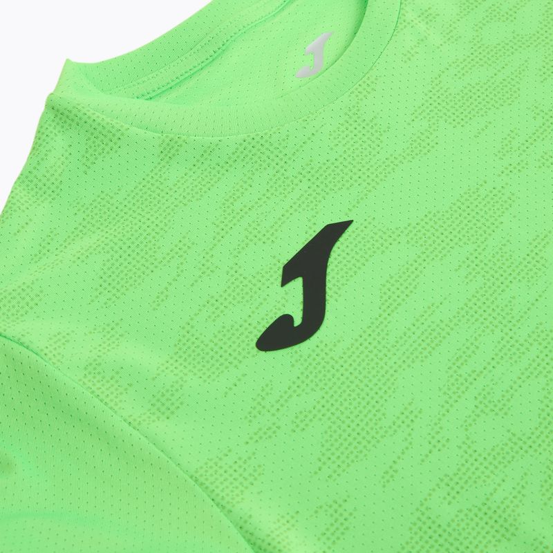 Tricou de alergare pentru bărbați Joma Record III fluor green 4
