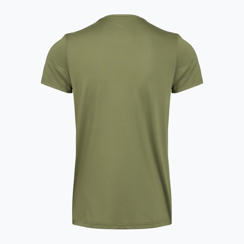 Tricou de alergare pentru bărbați Joma Record III green 2