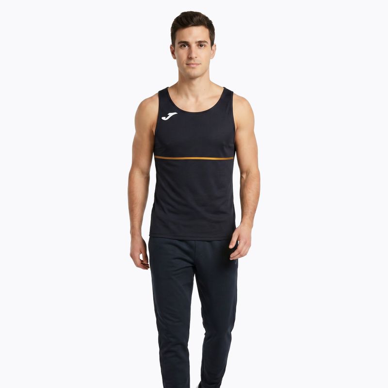 Tricou de alergare pentru bărbați Joma Record III black 2