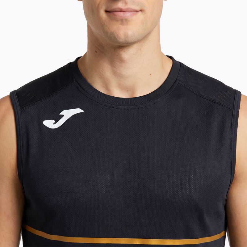 Tricou de alergare pentru bărbați Joma Record III black 4