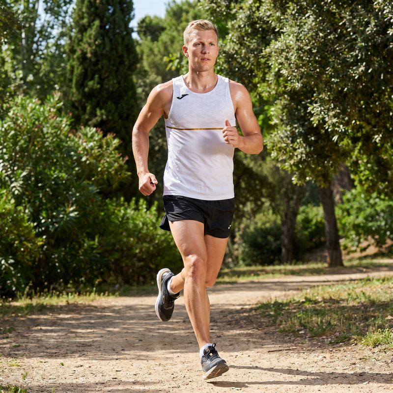 Tricou de alergare pentru bărbați Joma Record III white 3