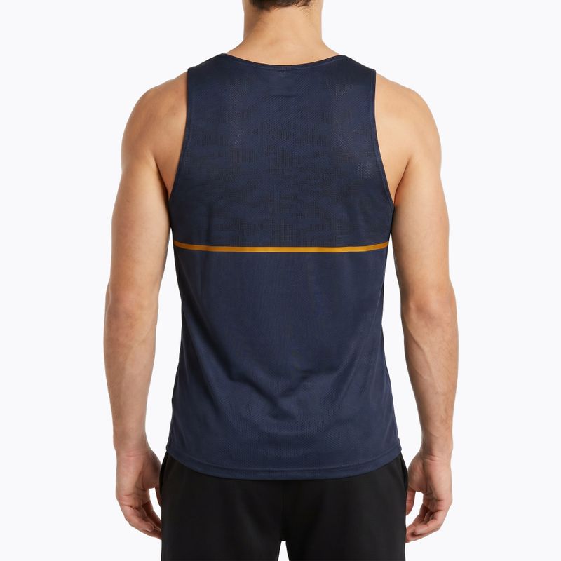 Tricou de alergare pentru bărbați Joma Record III navy 2