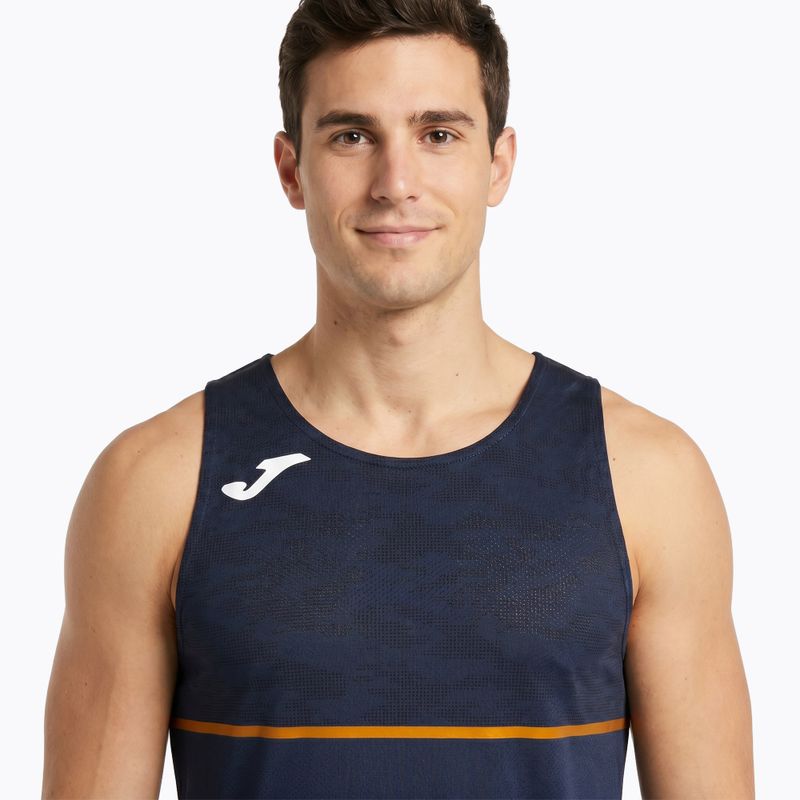 Tricou de alergare pentru bărbați Joma Record III navy 4