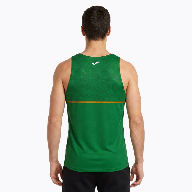 Tricou de alergare pentru bărbați Joma Record III green 3