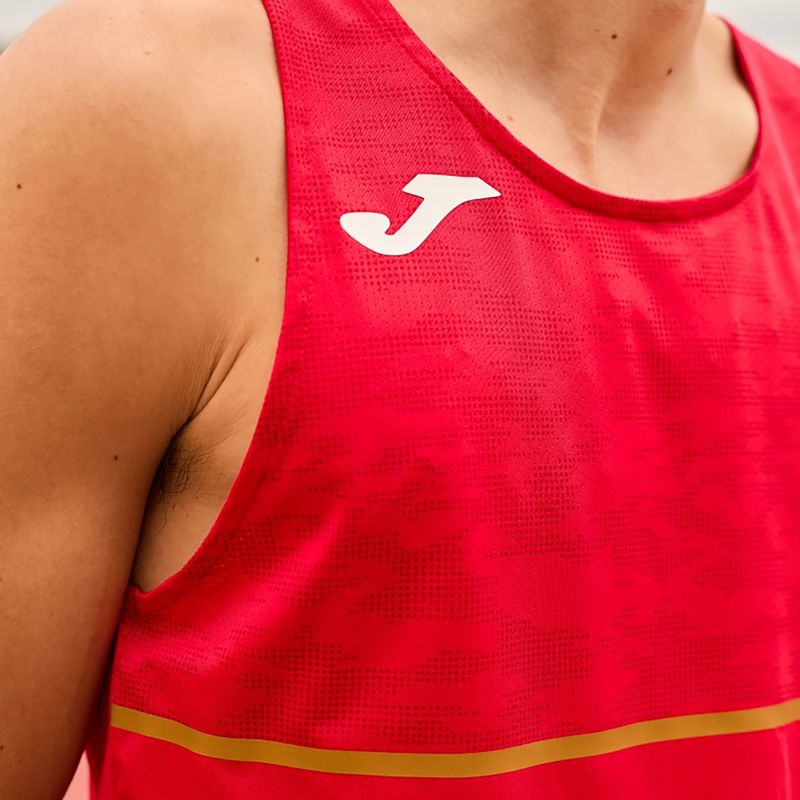 Tricou de alergare pentru bărbați Joma Record III red 3