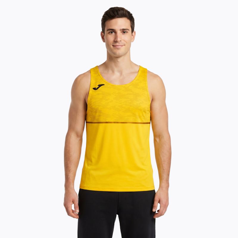 Tricou de alergare pentru bărbați Joma Record III yellow