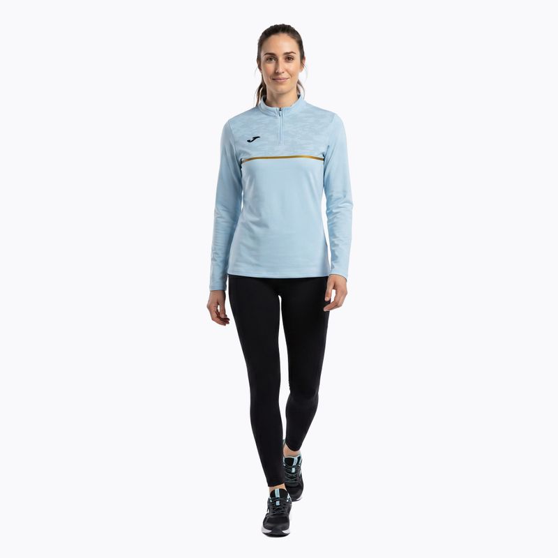 Bluză de alergare pentru femei Joma Record III light blue 2