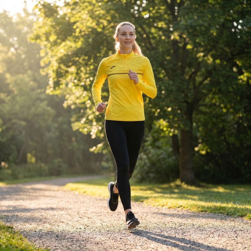 Bluză de alergare pentru femei Joma Record III yellow 9