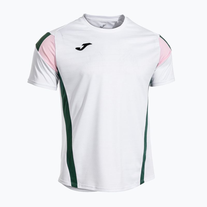 Tricou pentru bărbați Joma Montreal white/green