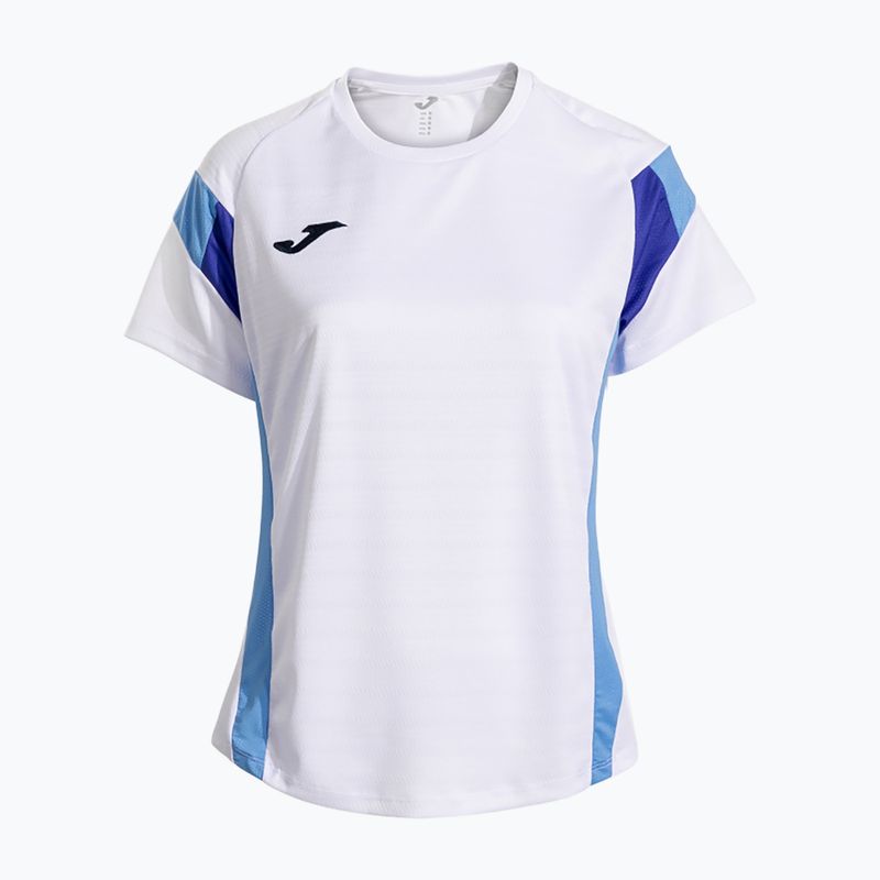 Tricou de tenis pentru femei Joma Montreal white/sky blue