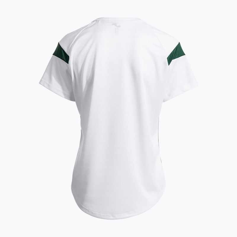 Tricou de tenis pentru femei Joma Montreal white/green 3