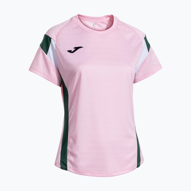 Tricou de tenis pentru femei Joma Montreal pink/green 2