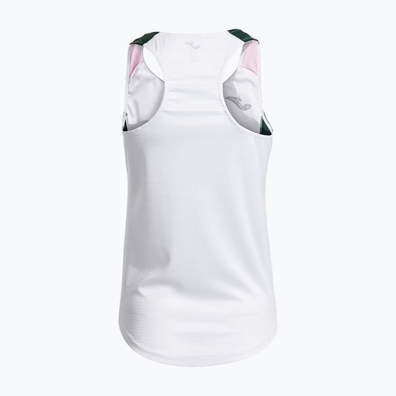 Tricou de tenis pentru femei Joma Montreal white/green 2