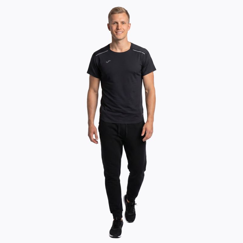 Tricou de alergare pentru bărbați Joma R-City black 2
