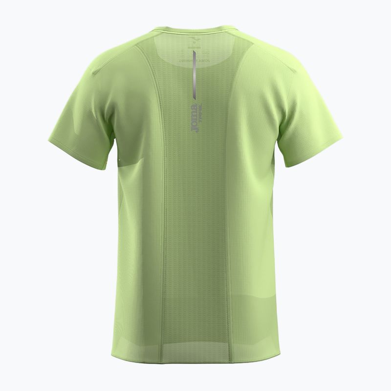 Tricou de alergare pentru bărbați Joma R-City lime 2