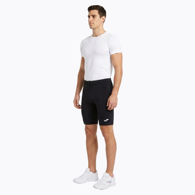 Pantaloni scurți de alergare pentru bărbați Joma Record Tights black 4