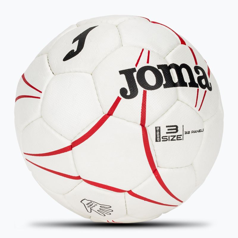 Minge de handbal Joma S-Grip white / red mărime 3 2