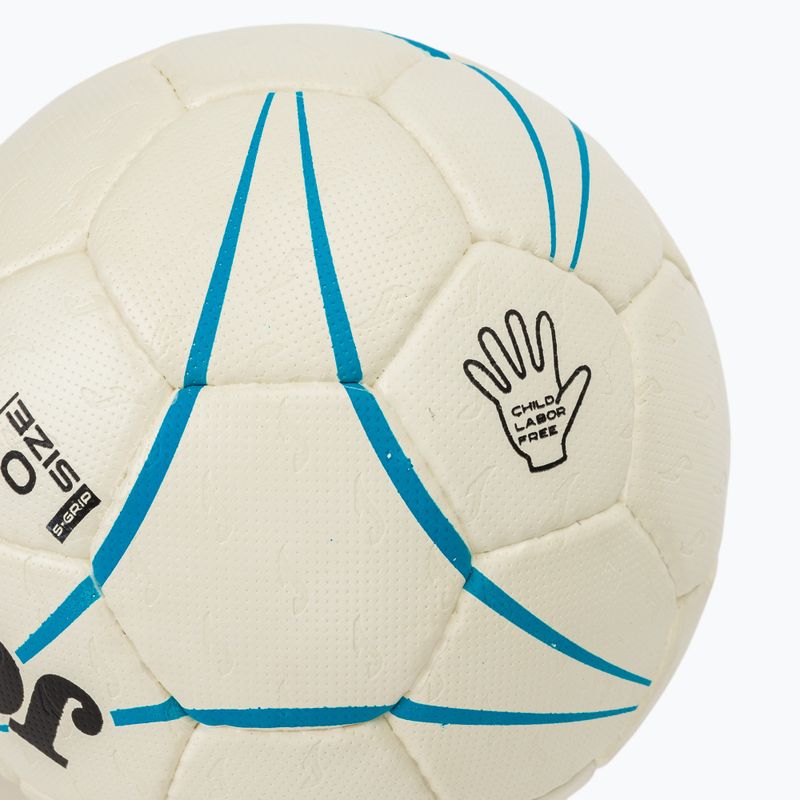 Minge de handbal Joma S-Grip white / turquoise mărime 0 3