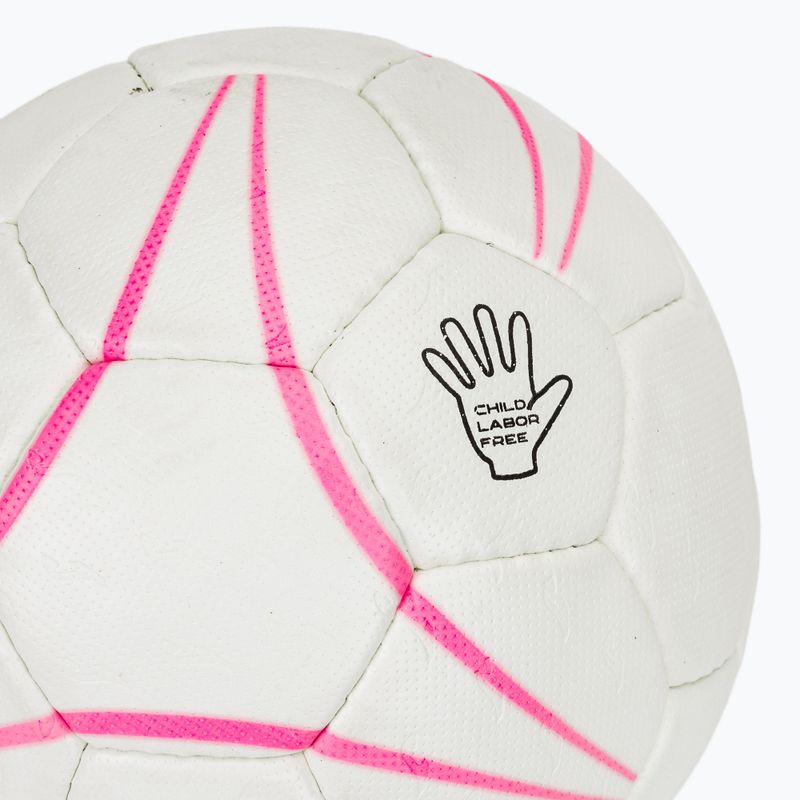 Minge de handbal Joma S-Grip alb/roz făină mărimea 2 3