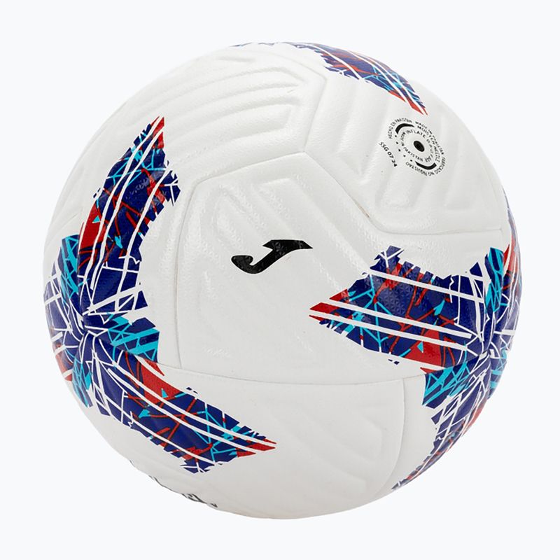 Minge de fotbal Joma Uranus III alb/albastru regal mărimea 5 2