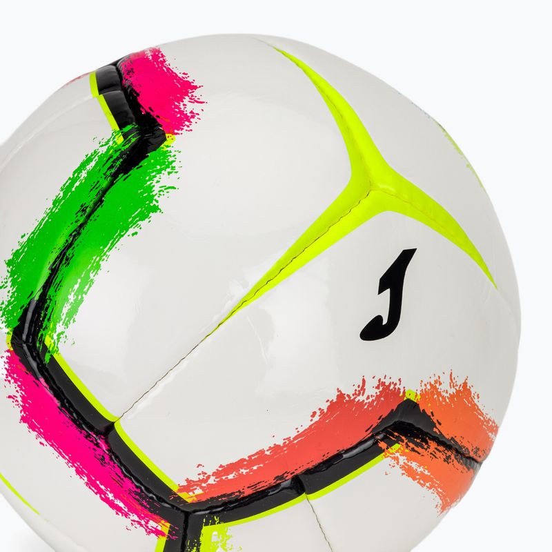 Minge de fotbal Joma Halley II alb/verde fluor mărimea 5 4