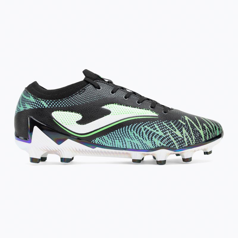 Încălțăminte de fotbal pentru bărbați Joma Striker Top FG black/green 2