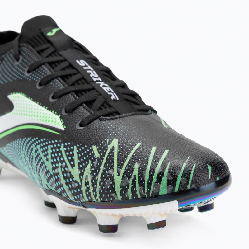 Încălțăminte de fotbal pentru bărbați Joma Striker Top FG black/green 7