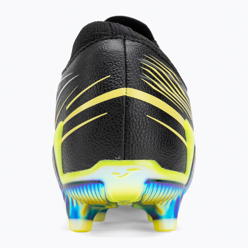 Încălțăminte de fotbal pentru bărbați Joma Propulsion Top FG black/yellow 6