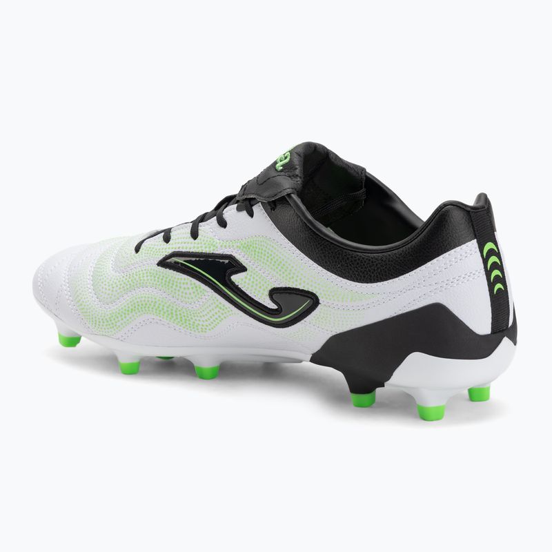 Încălțăminte de fotbal pentru bărbați Joma Score FG white/black 3