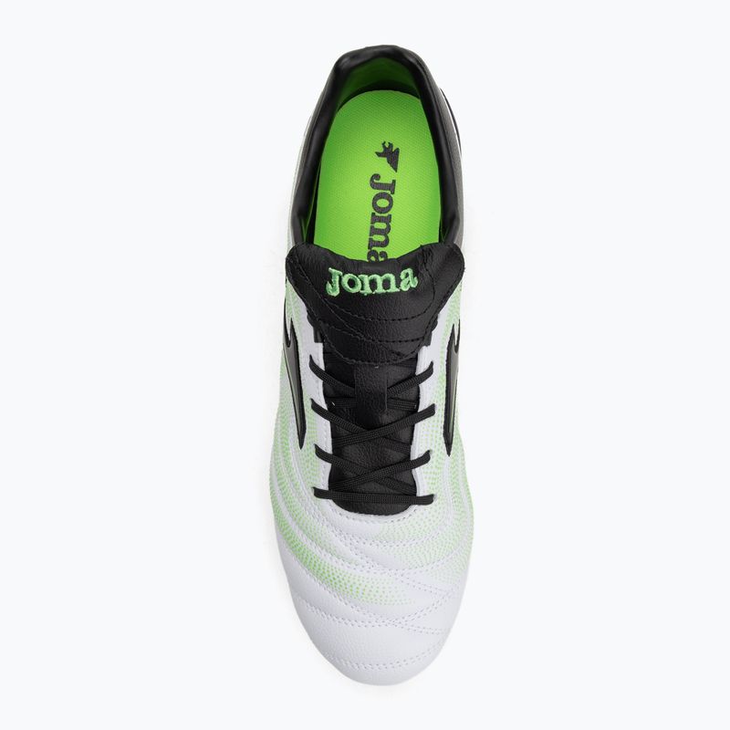 Încălțăminte de fotbal pentru bărbați Joma Score FG white/black 5