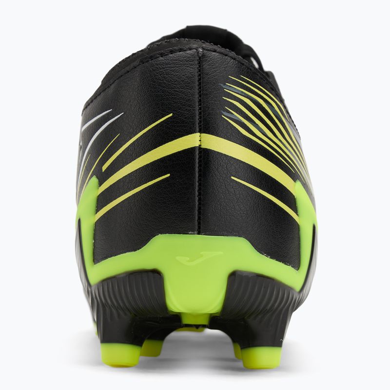 Încălțăminte de fotbal pentru bărbați Joma Propulsion FG black/fluor yellow 6